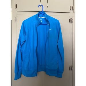 Blue nike jacket